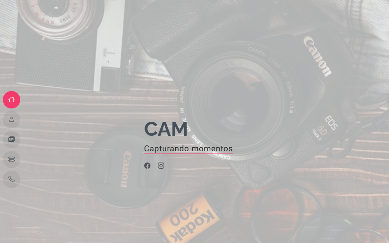 Website Fotógrafo
